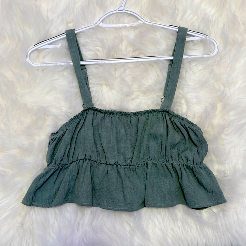 LA Hearts Petite Peplum Tank Top